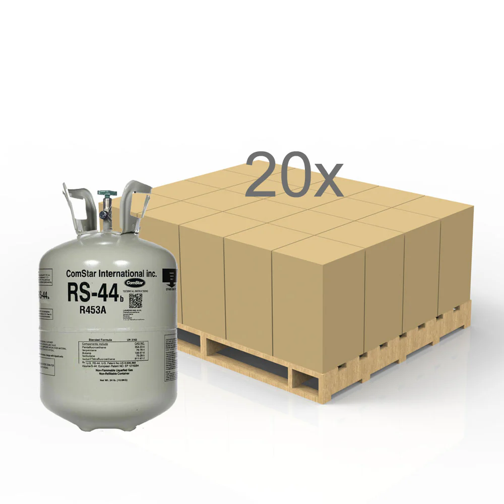 R453A (RS-44B) Refrigerant 25 HALF PALLET (20 Cylinders)